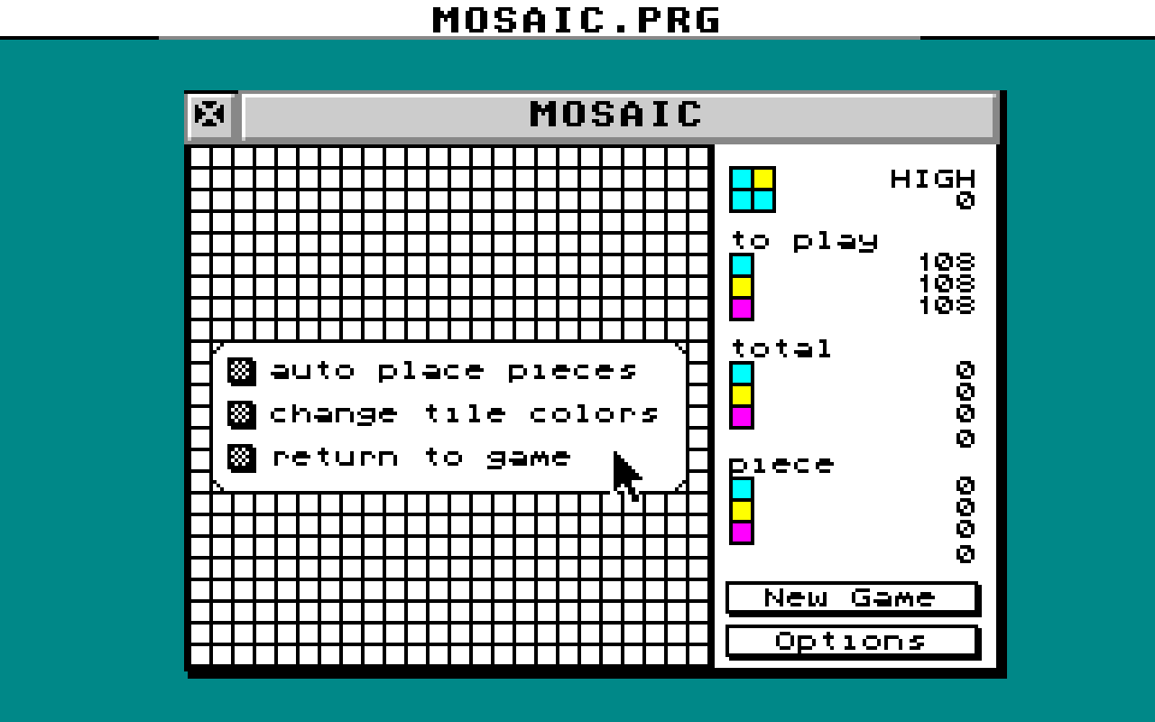 Mosaic — screenshot 1